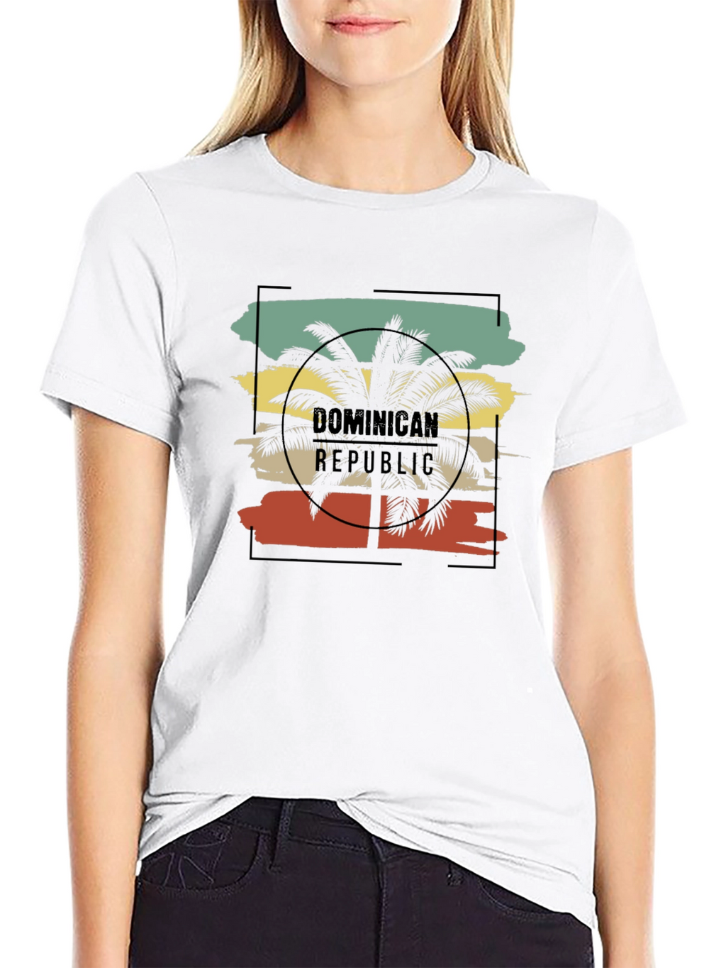 Dominican Republic Palm T-Shirt