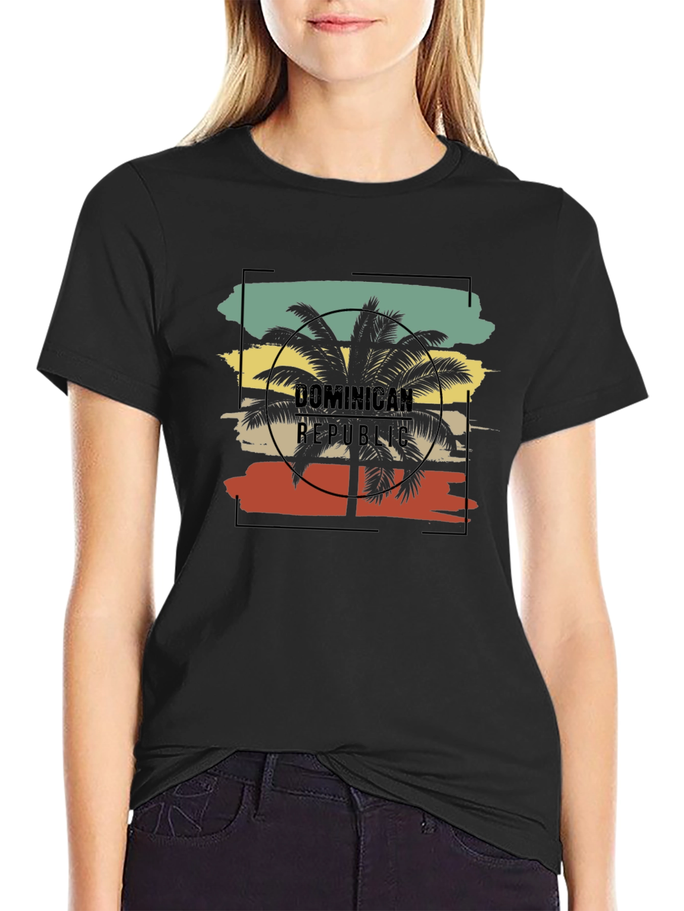 Dominican Republic Palm T-Shirt