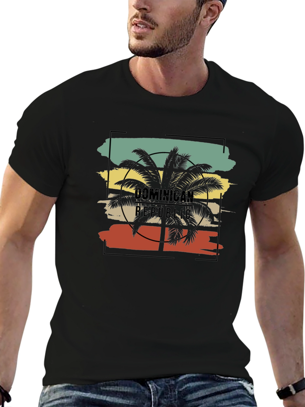 Dominican Republic Palm T-Shirt