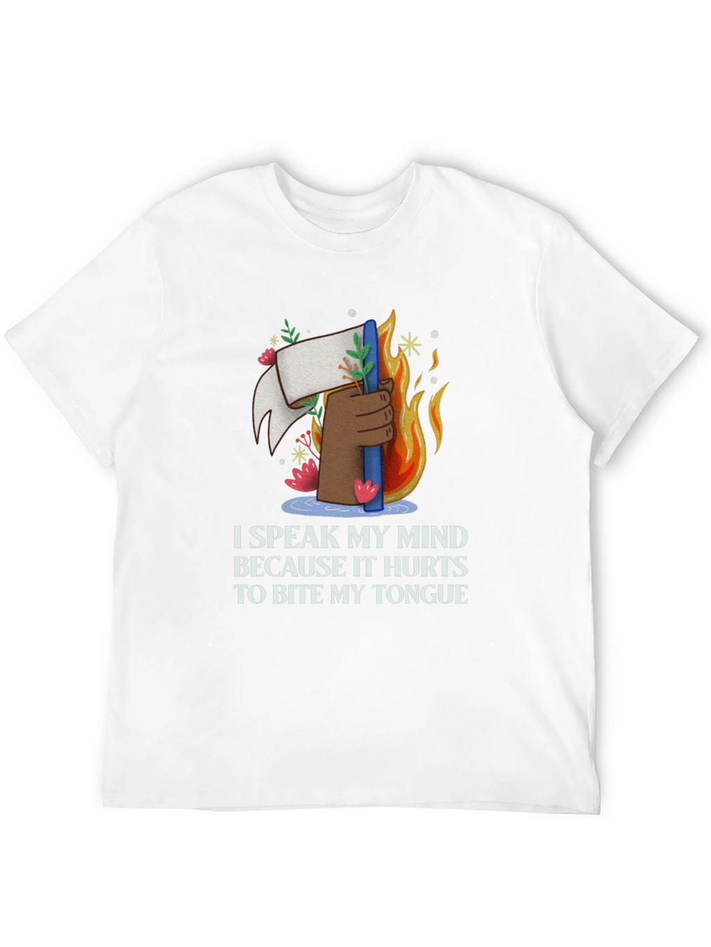 Speak My Mind Graphic T-Shirt