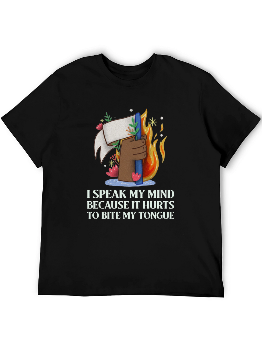 Speak My Mind Graphic T-Shirt