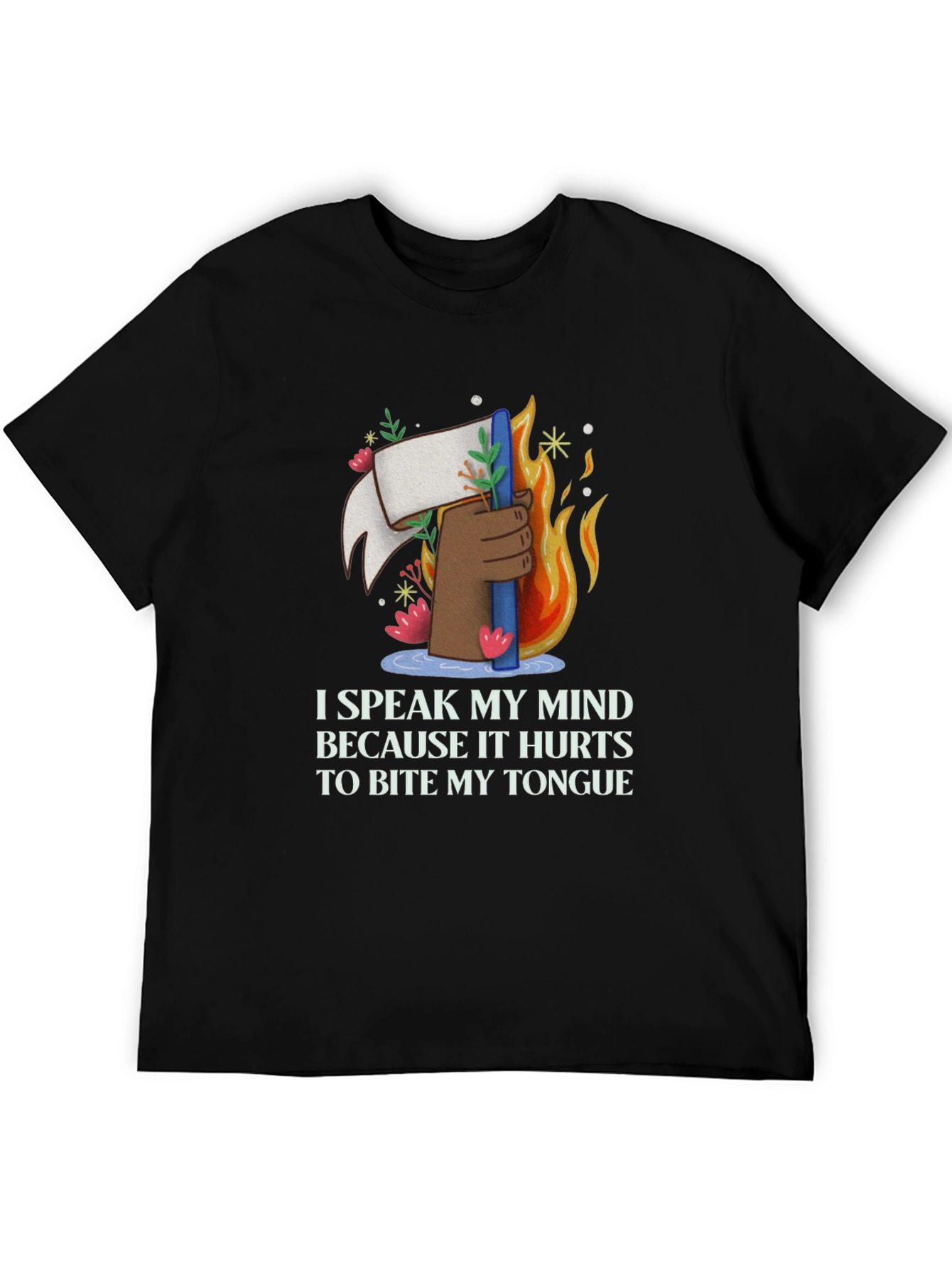Speak My Mind Graphic T-Shirt