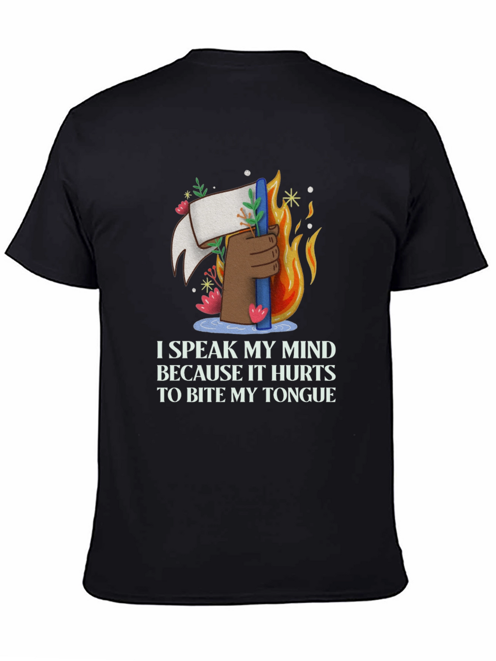 Speak My Mind Graphic T-Shirt