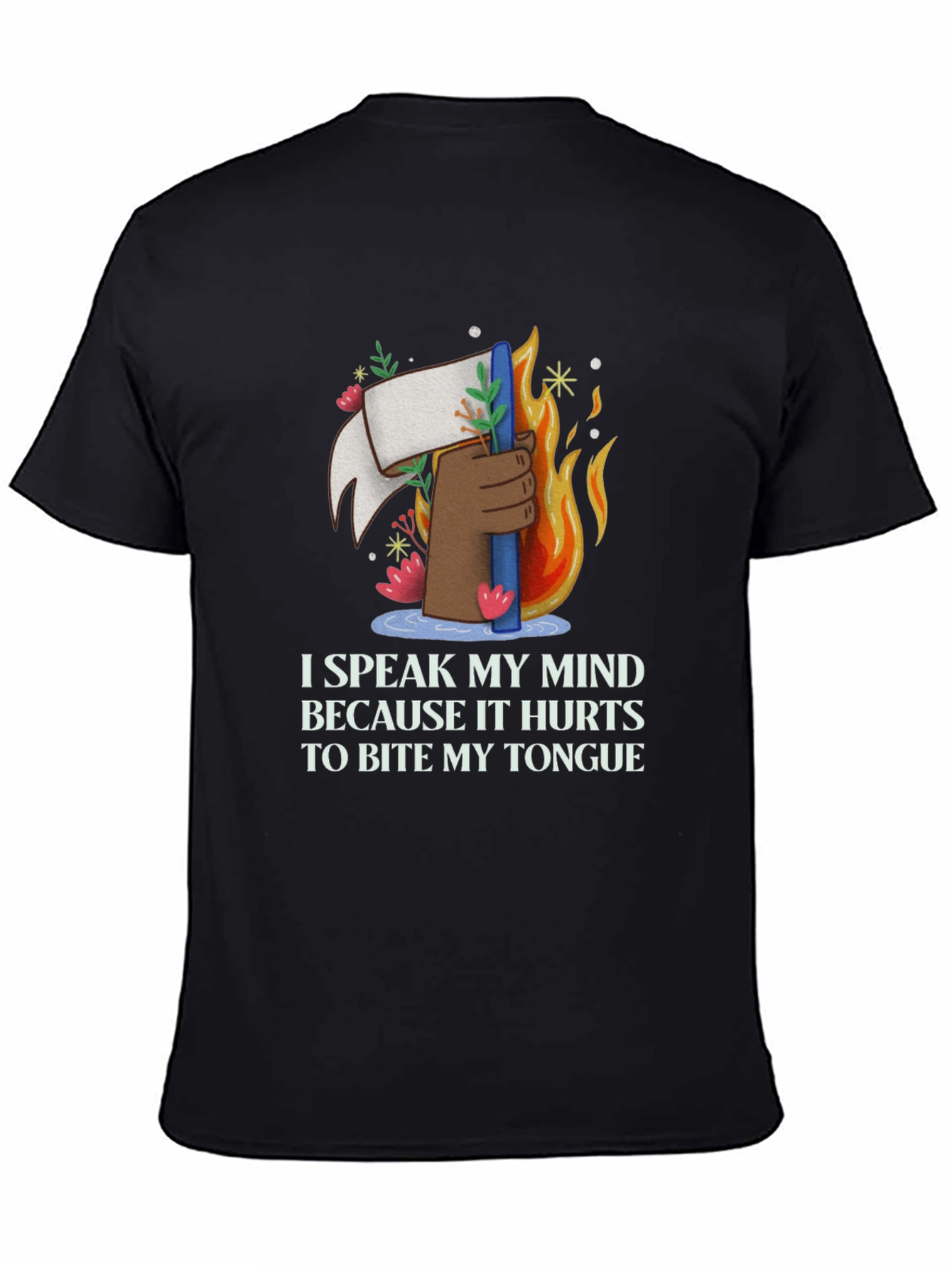 Speak My Mind Graphic T-Shirt