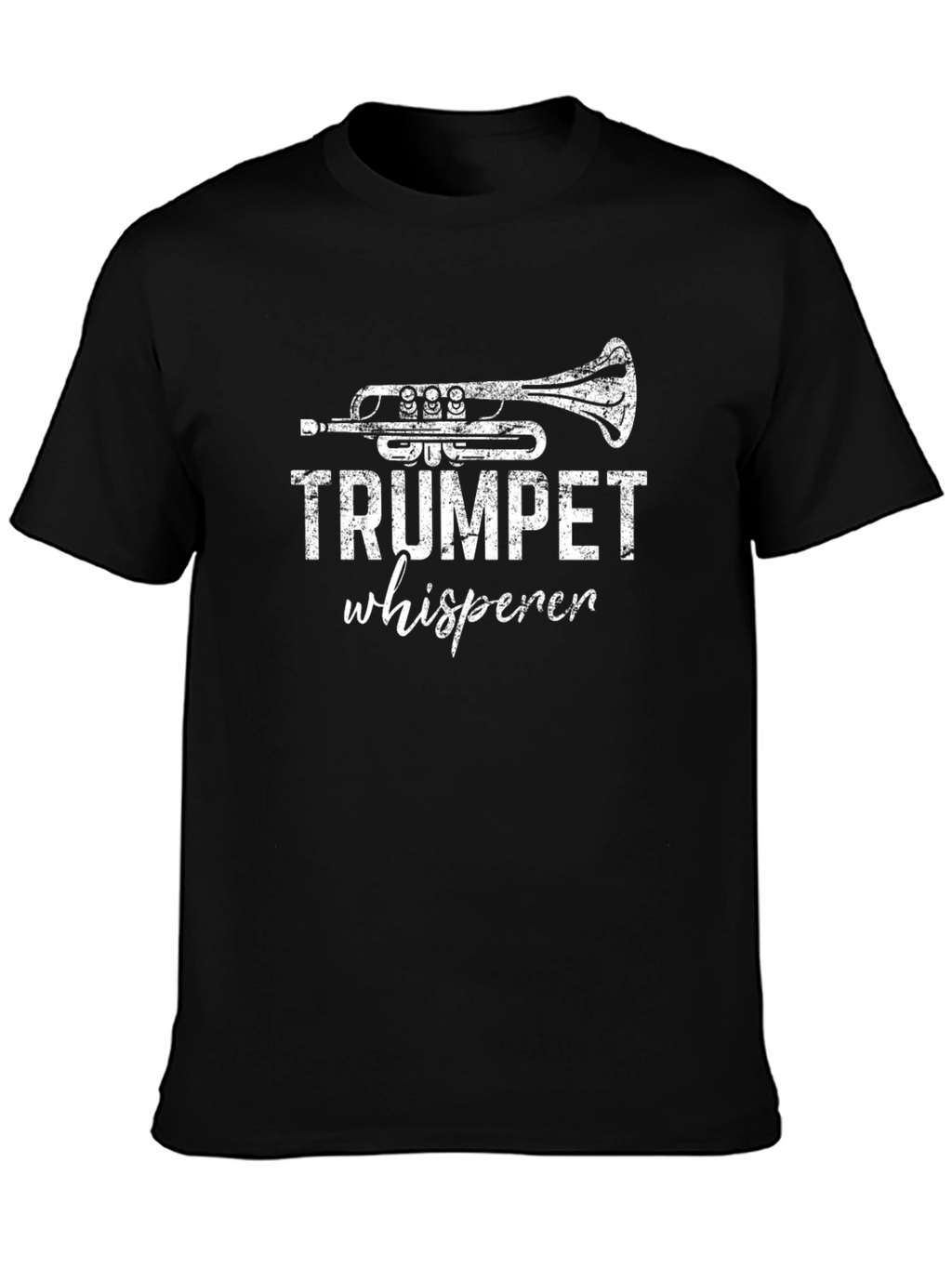 Trumpet Whisperer Graphic Tee - Musicians Humor