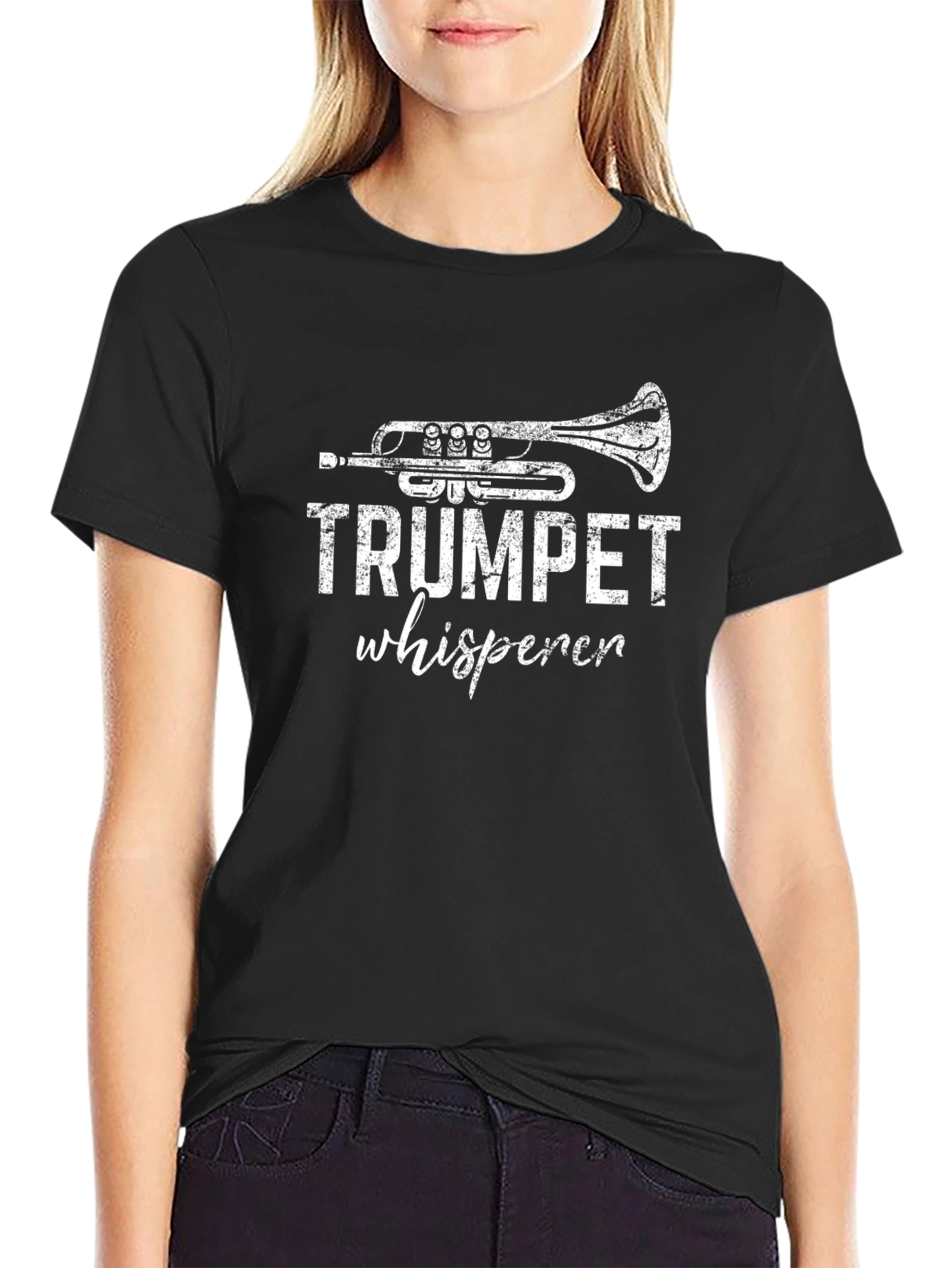 Trumpet Whisperer Graphic Tee - Musicians Humor