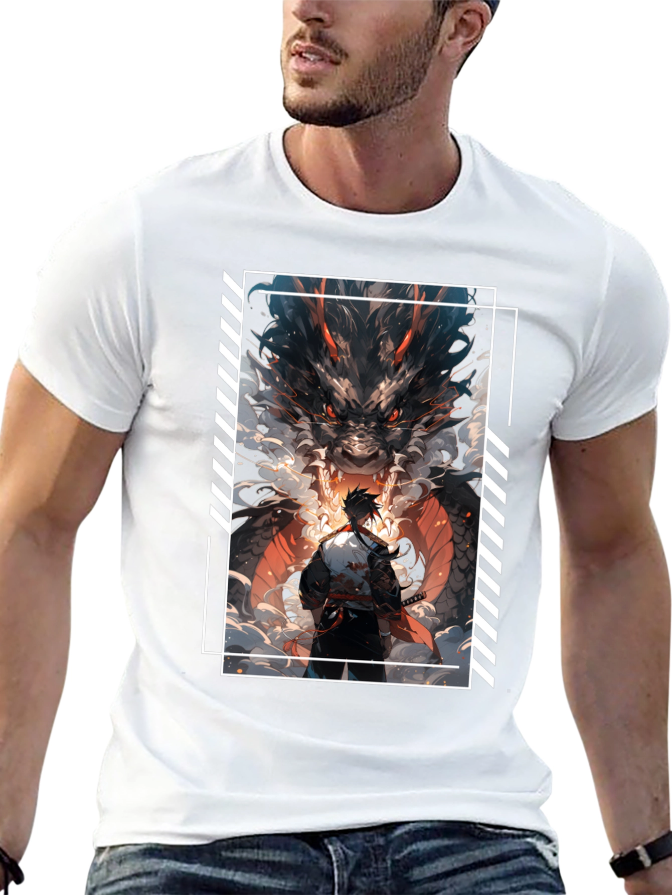 Dragon Warrior Graphic T-Shirt