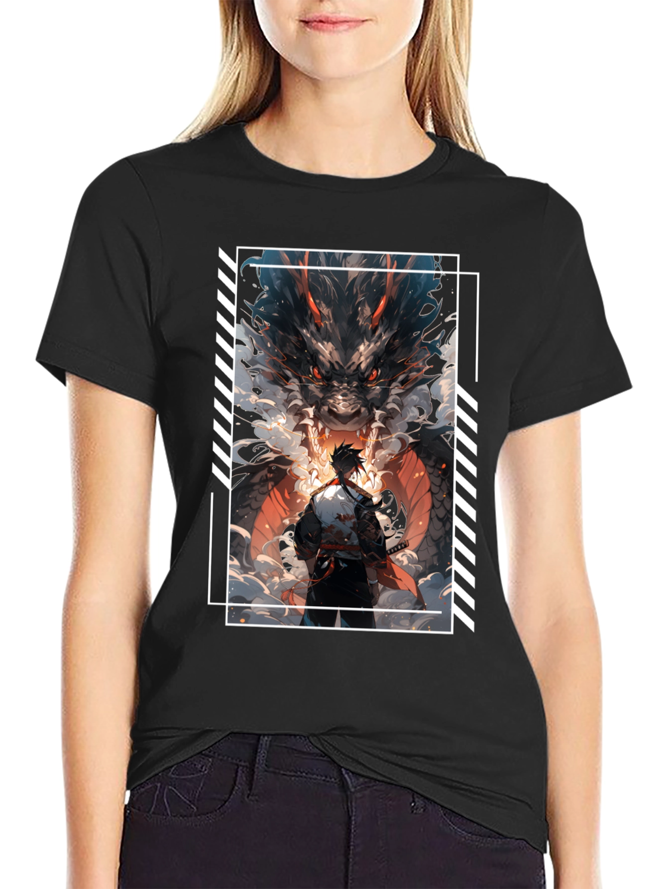 Dragon Warrior Graphic T-Shirt