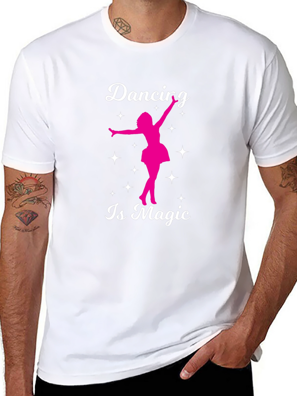 Dancing Is Magic Graphic T-Shirt