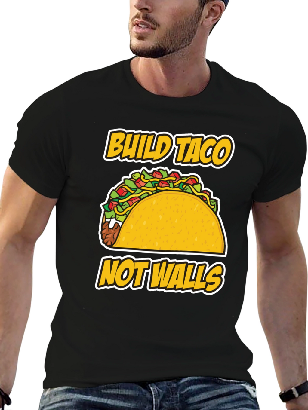 Build Taco Not Walls T-Shirt - Graphic Tee