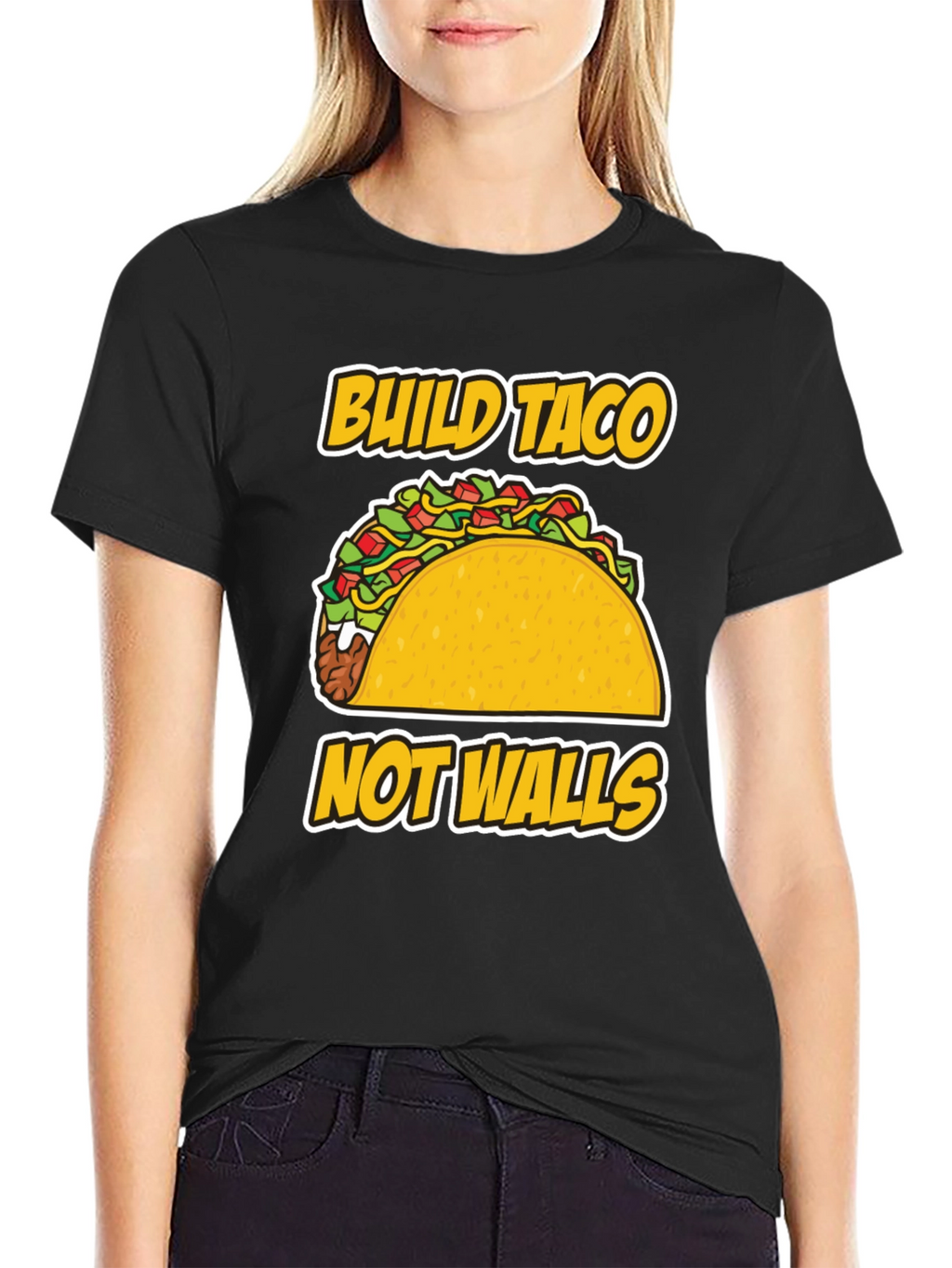 Build Taco Not Walls T-Shirt - Graphic Tee