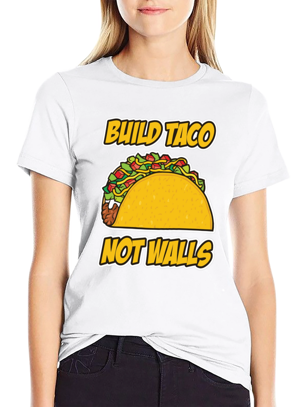 Build Taco Not Walls T-Shirt - Graphic Tee