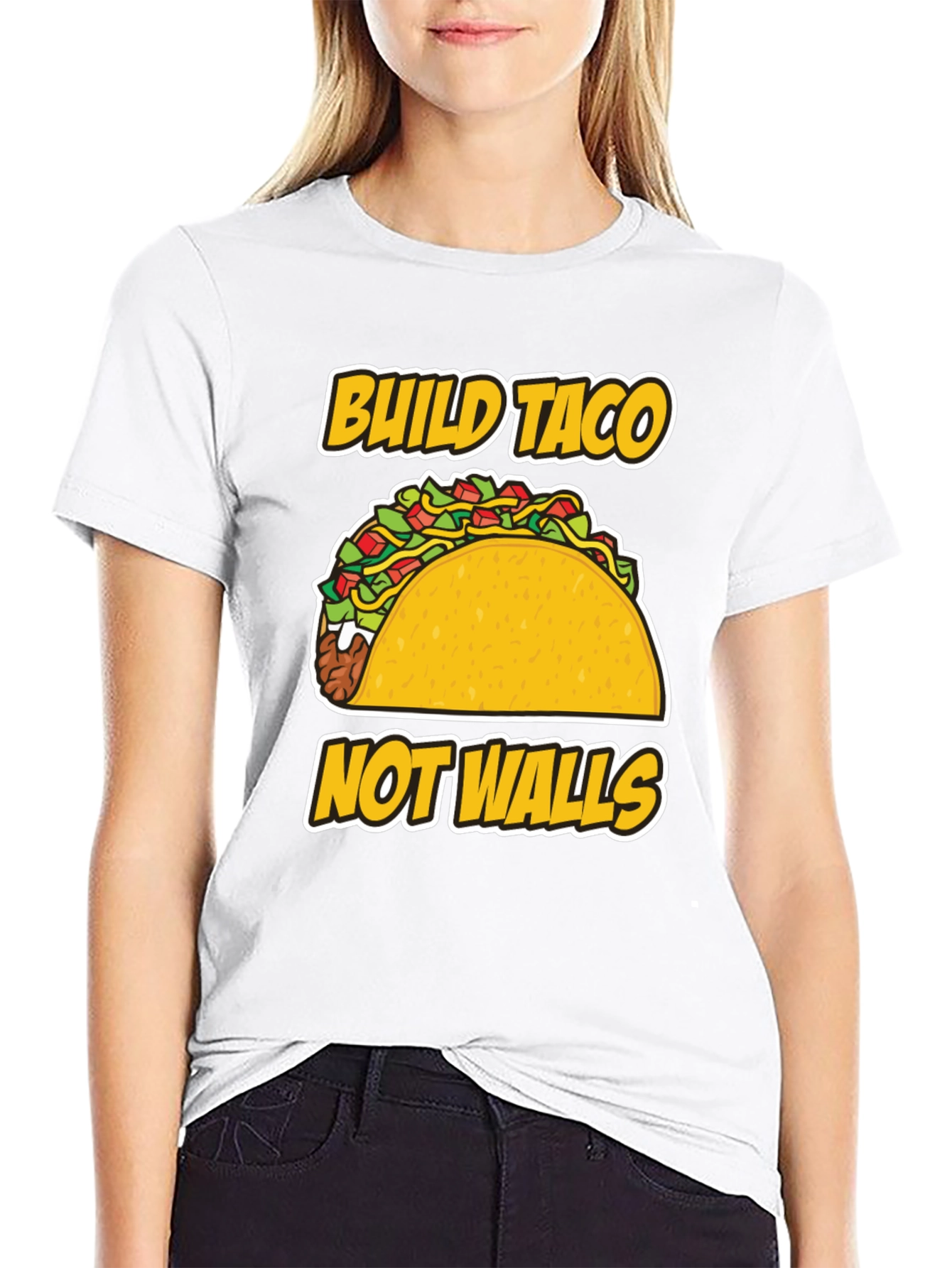 Build Taco Not Walls T-Shirt - Graphic Tee