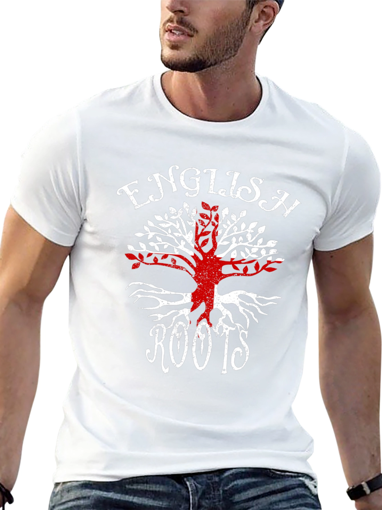 English Roots T-Shirt - Tree of England Design