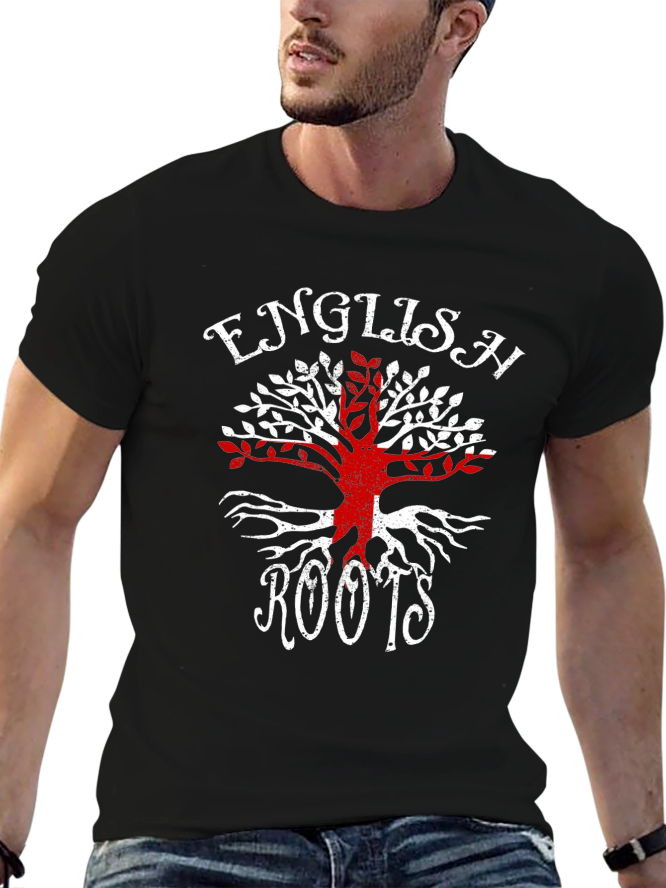 English Roots T-Shirt - Tree of England Design