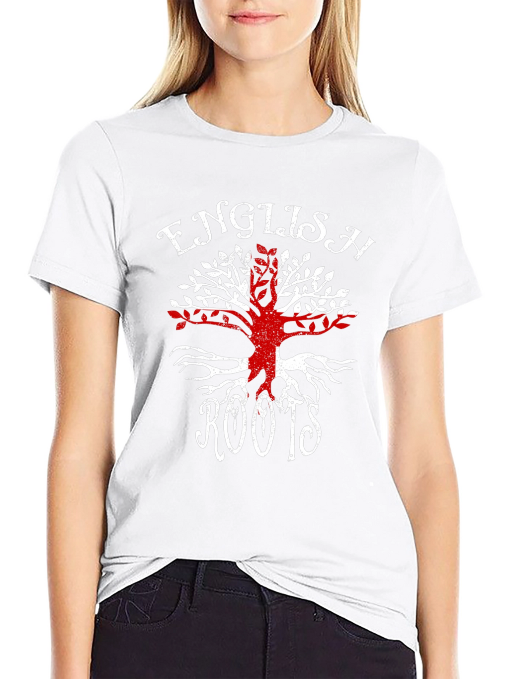 English Roots T-Shirt - Tree of England Design