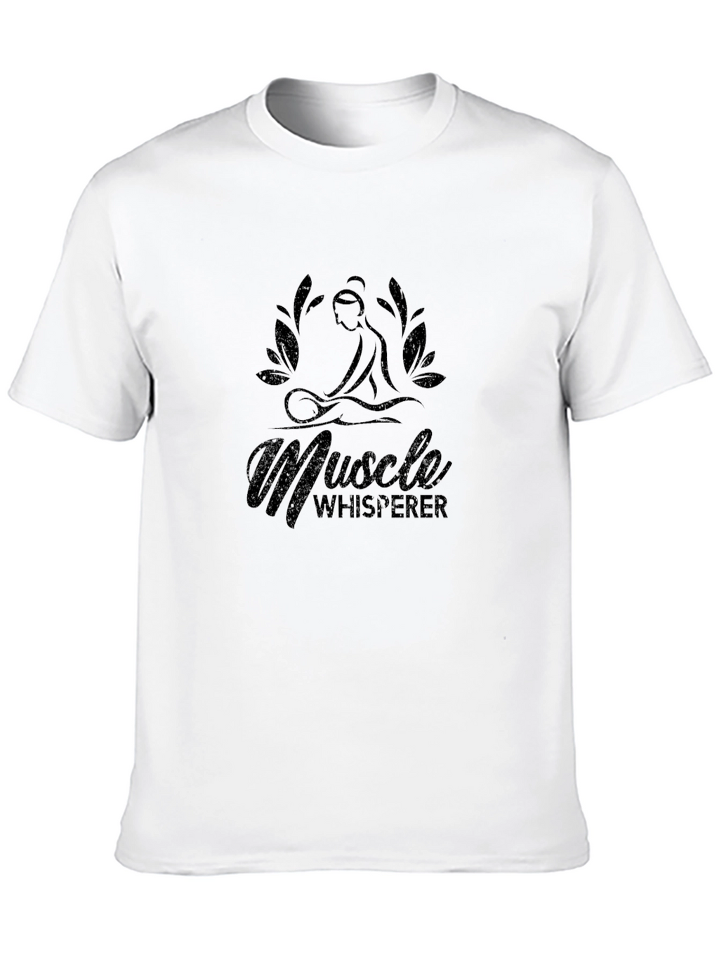 Muscle Whisperer Graphic T-Shirt - Black