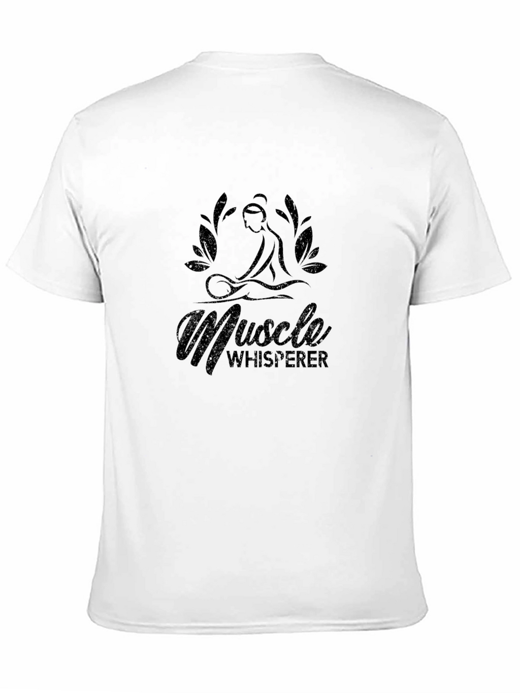 Muscle Whisperer Graphic T-Shirt - Black