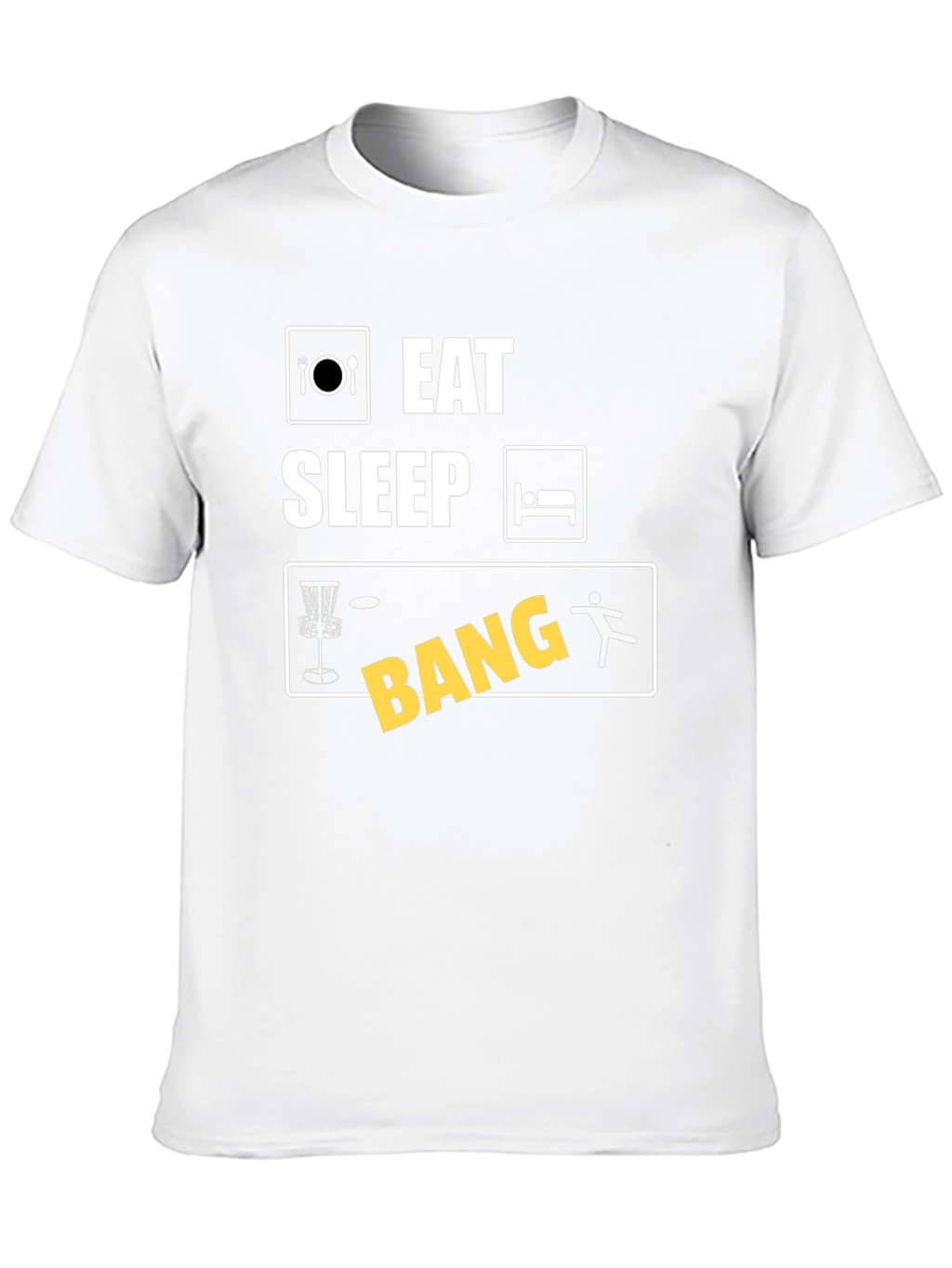 Eat Sleep Disc Golf Bang T-Shirt