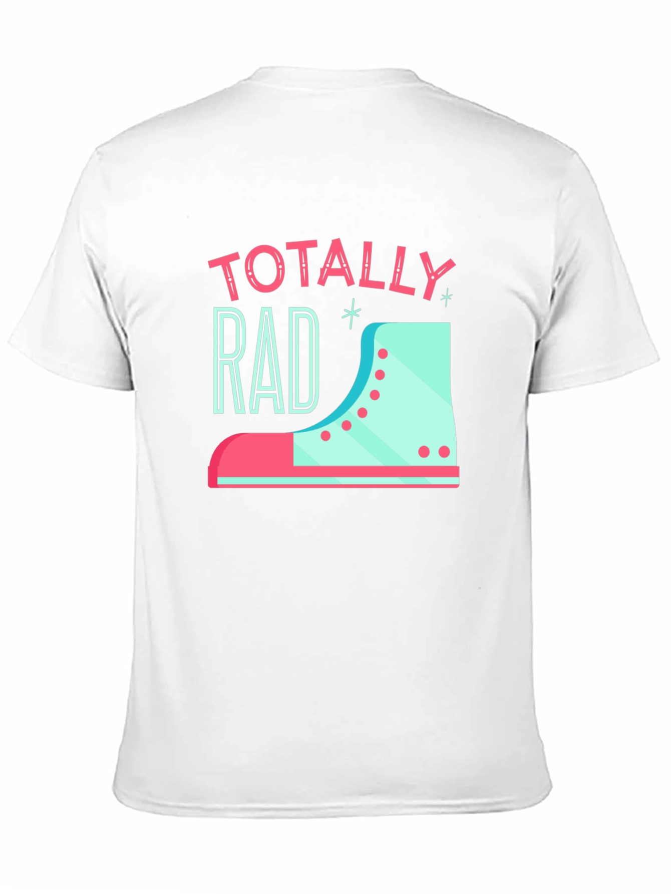 Totally Rad T-Shirt - Retro Skate Design