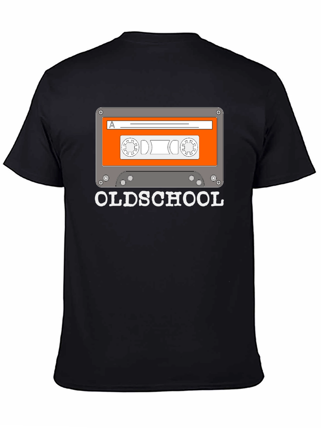 Oldschool Cassette Tape Graphic T-Shirt