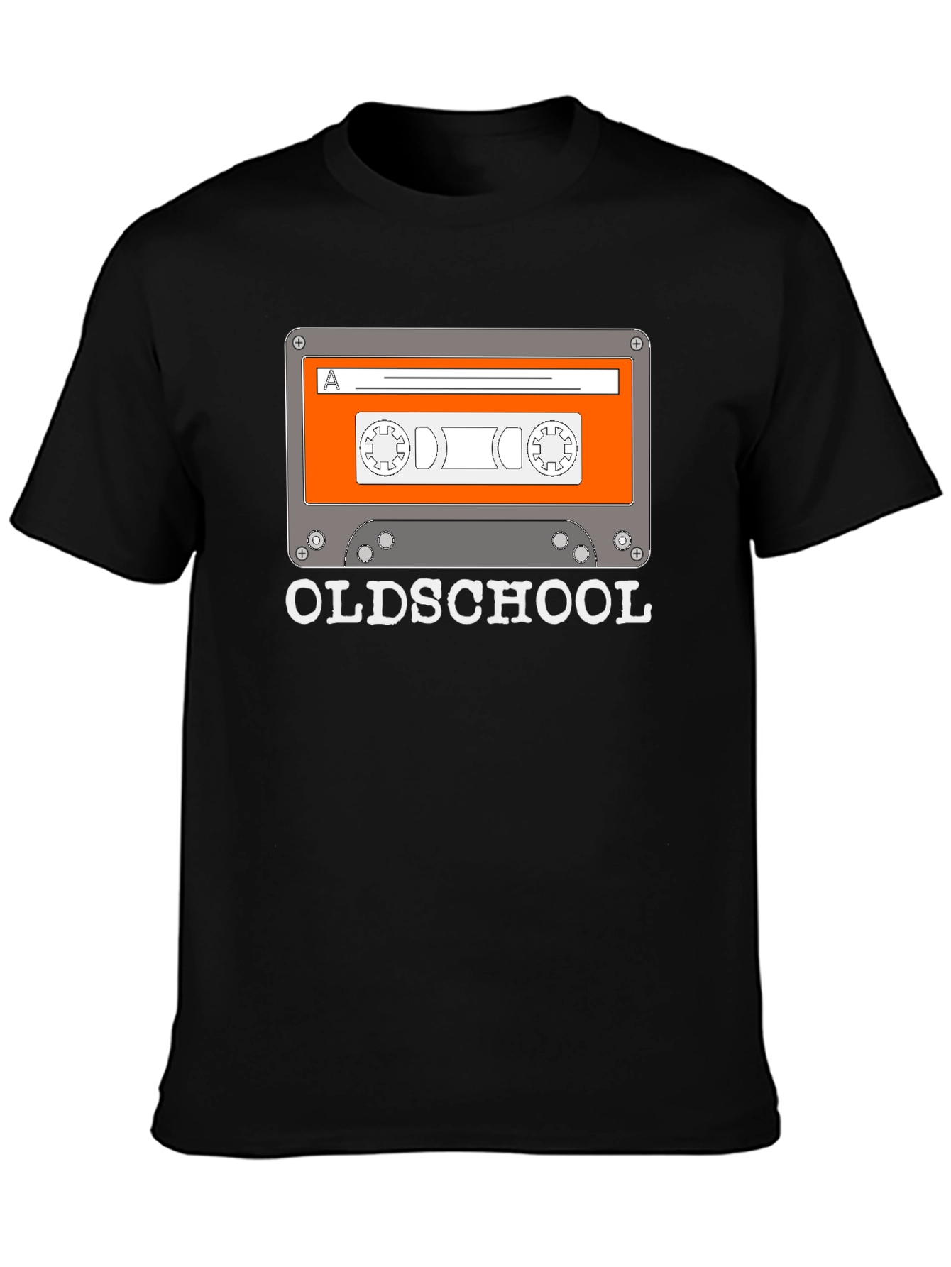Oldschool Cassette Tape Graphic T-Shirt