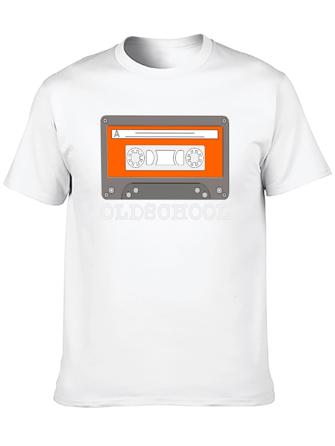 Oldschool Cassette Tape Graphic T-Shirt