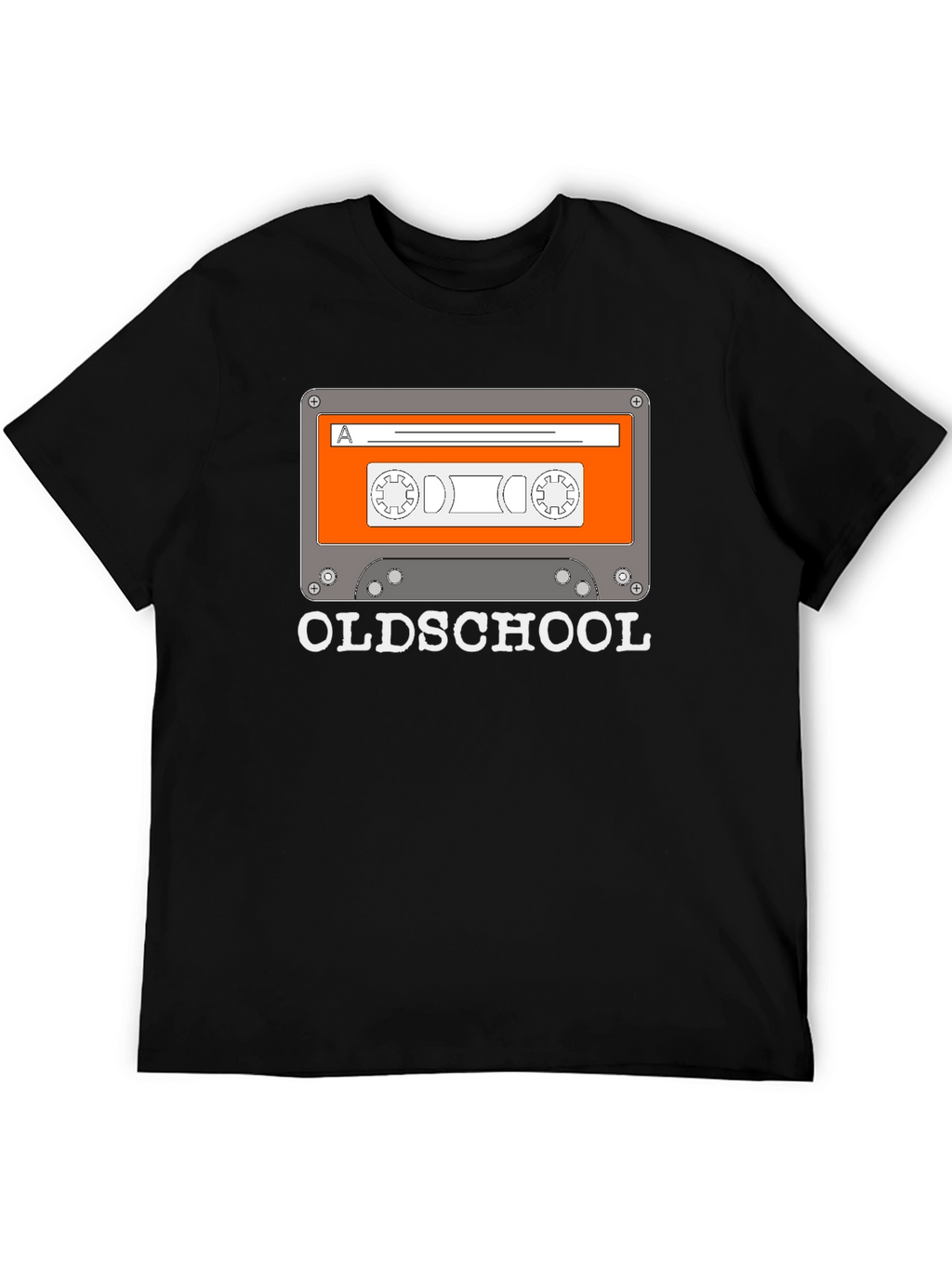 Oldschool Cassette Tape Graphic T-Shirt