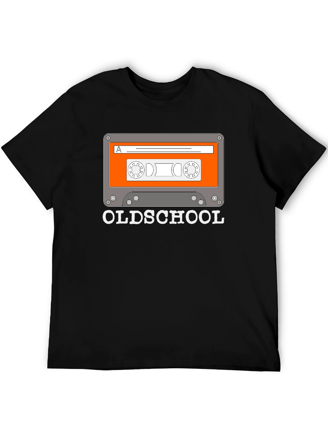 Oldschool Cassette Tape Graphic T-Shirt