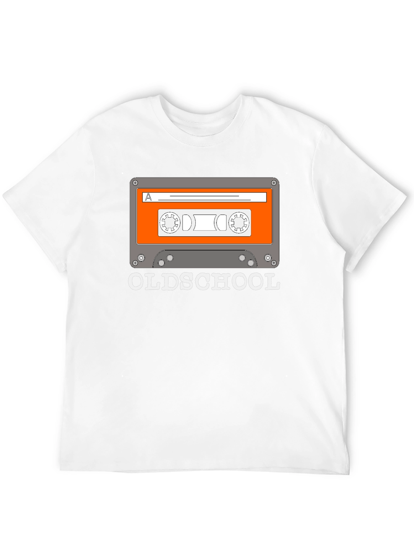 Oldschool Cassette Tape Graphic T-Shirt