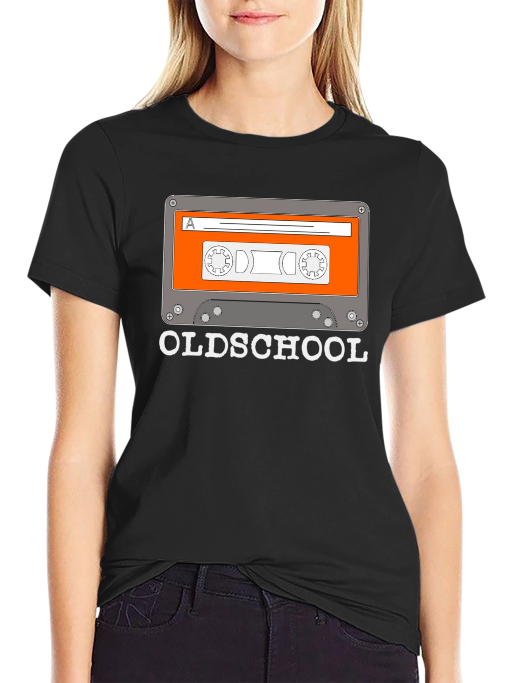 Oldschool Cassette Tape Graphic T-Shirt