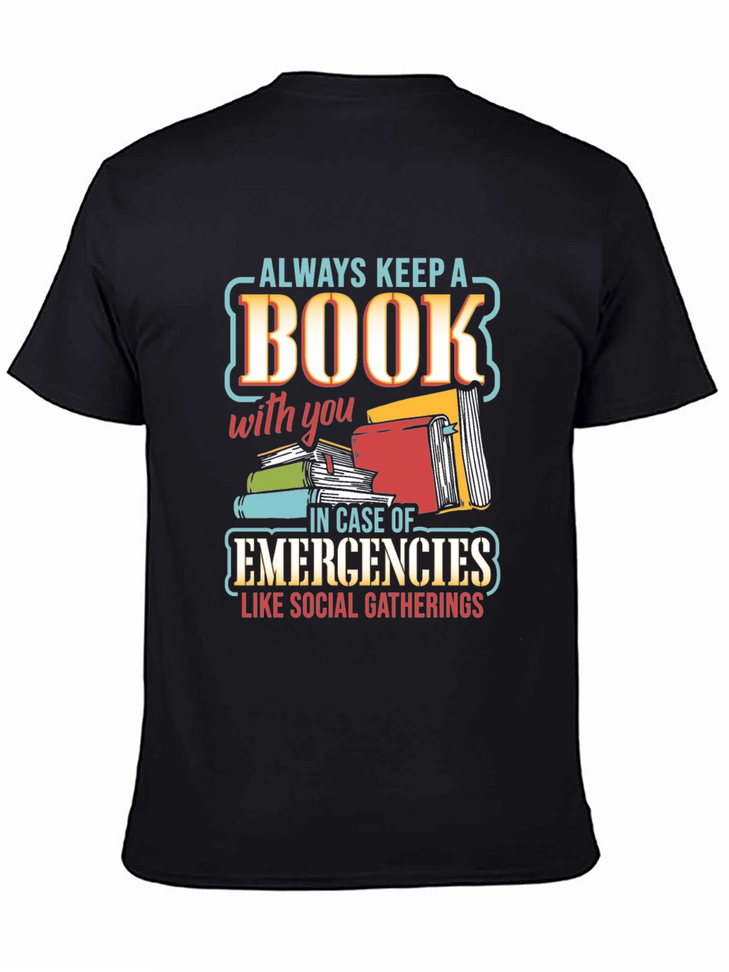 Book Lover T-Shirt - Always Keep A Book