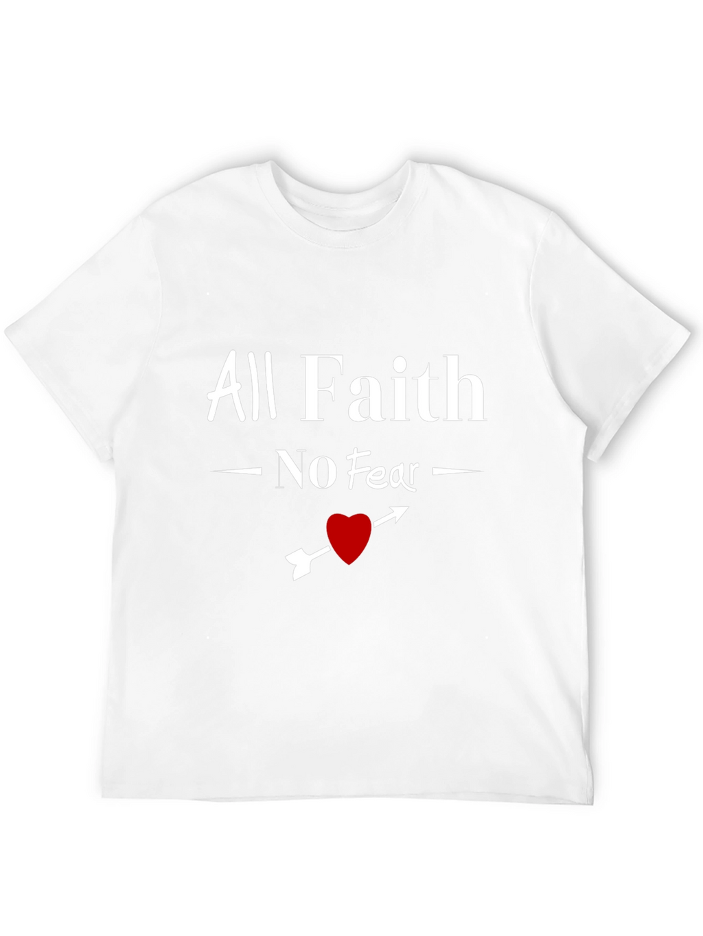 Faith Over Fear Graphic Tee - Stylish Christian Apparel