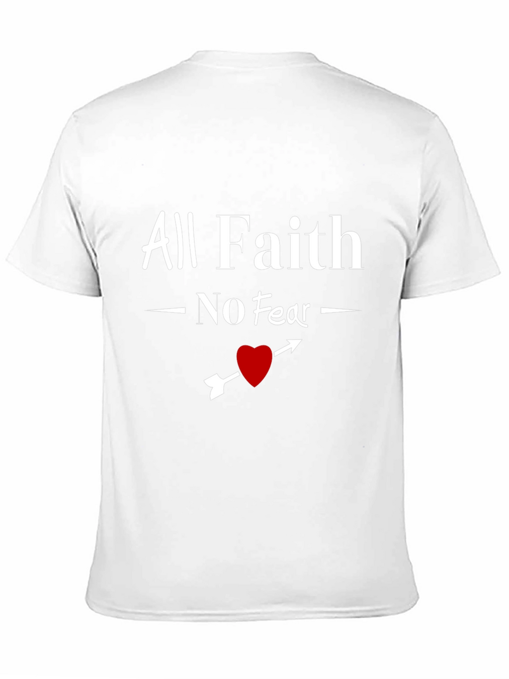 Faith Over Fear Graphic Tee - Stylish Christian Apparel