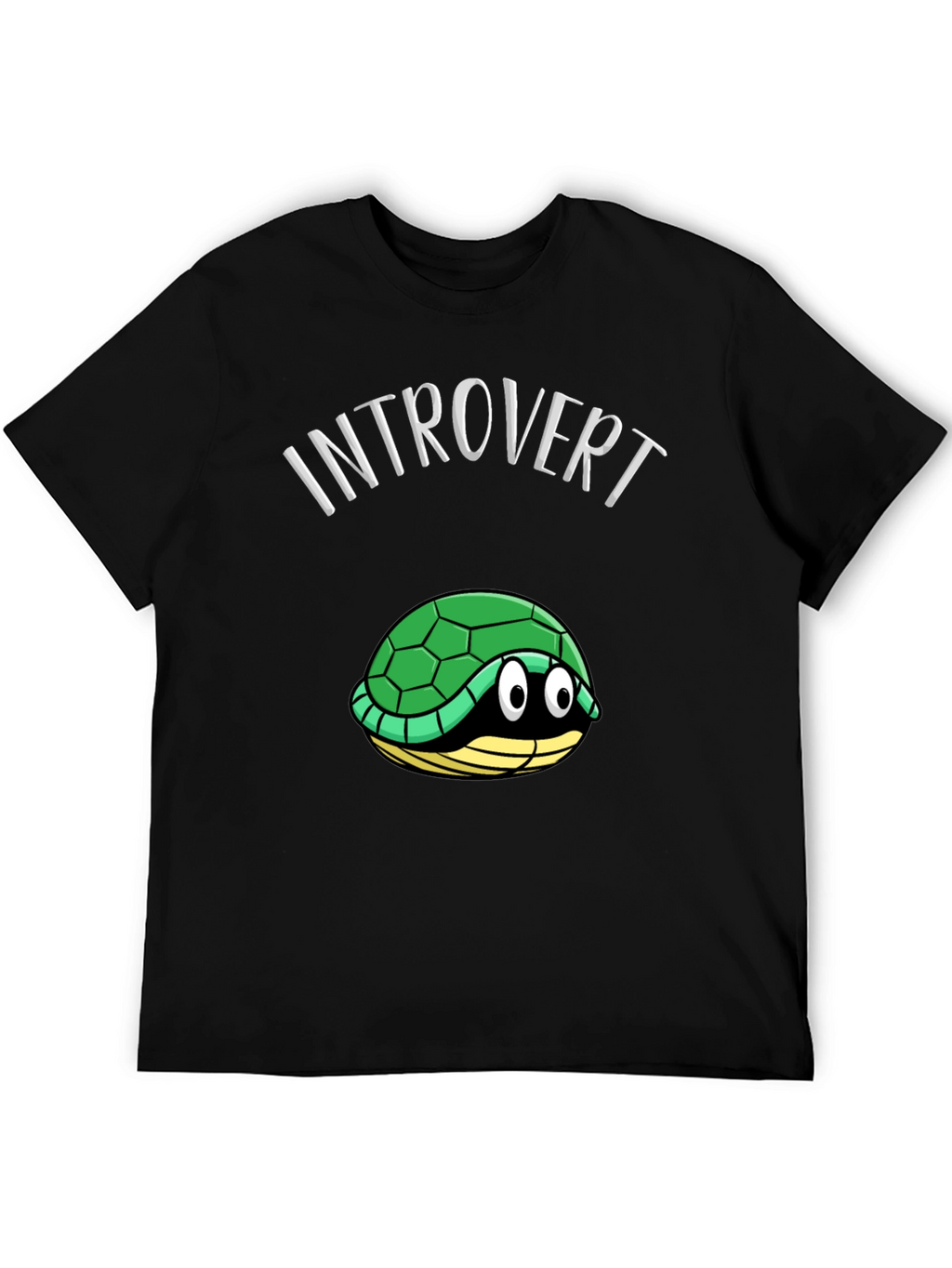 Introvert Turtle T-Shirt Funny Graphic Tee