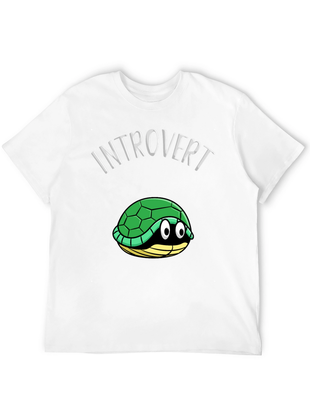 Introvert Turtle T-Shirt Funny Graphic Tee