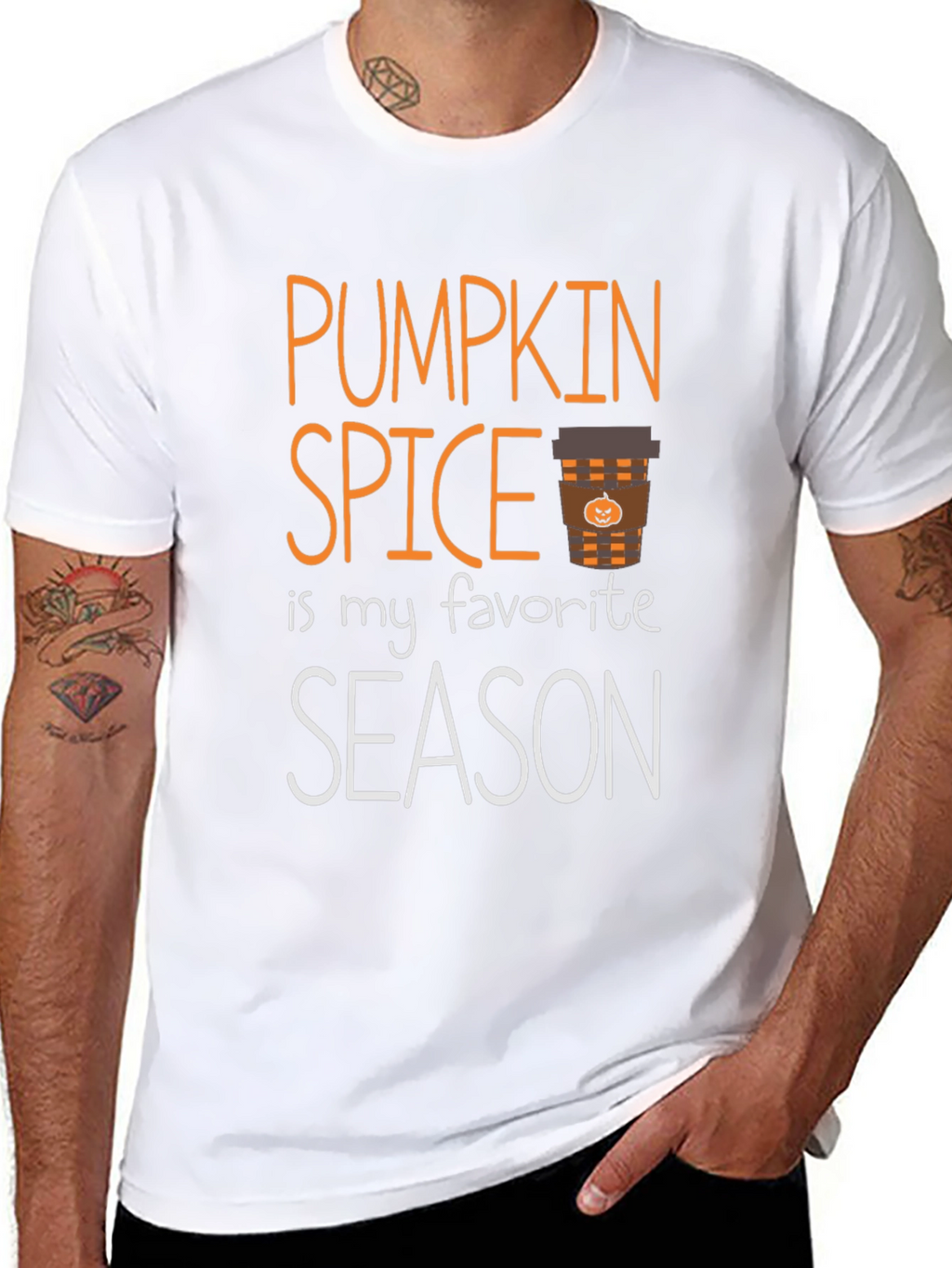 Pumpkin Spice Favorite Season Graphic Tee