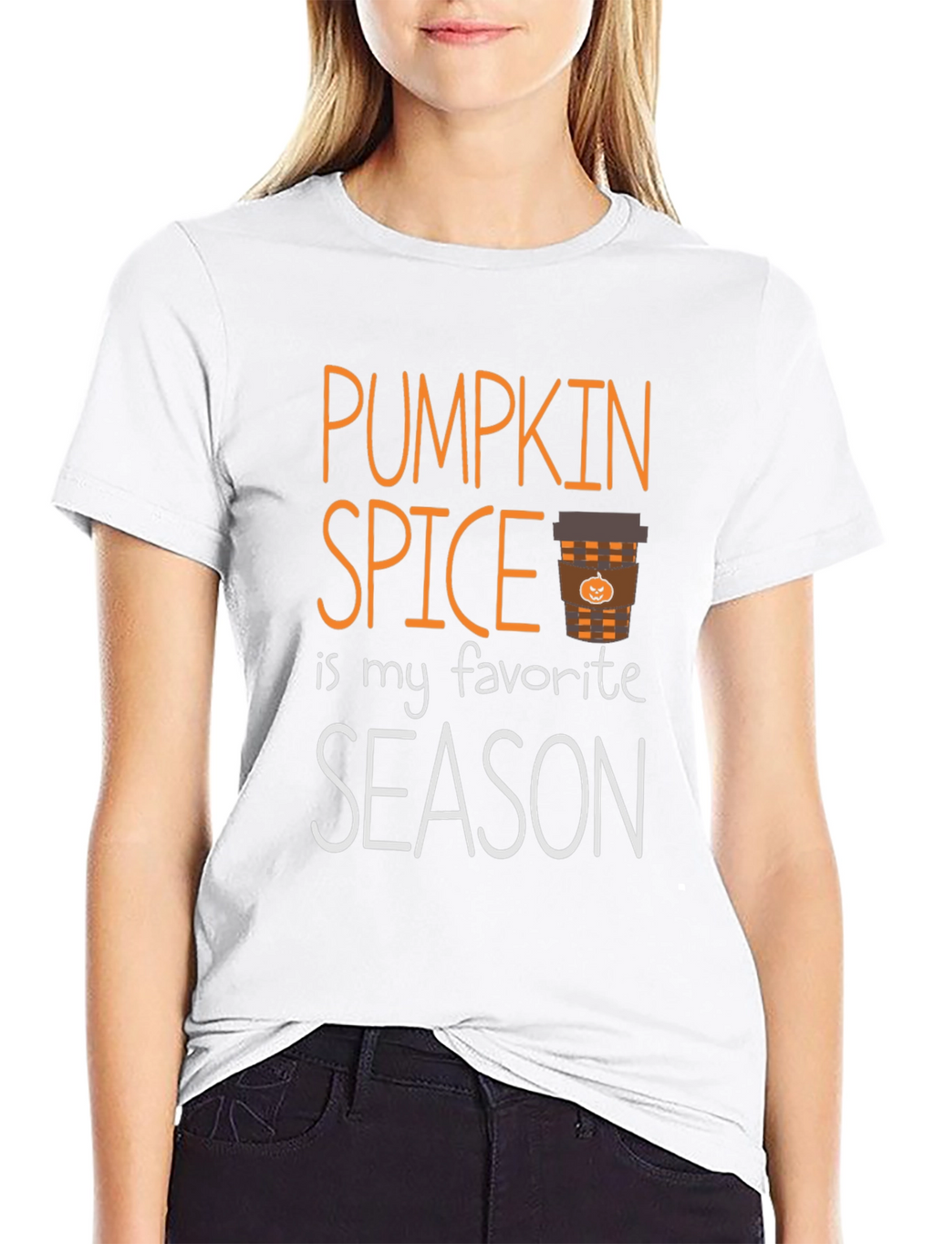 Pumpkin Spice Favorite Season Graphic Tee
