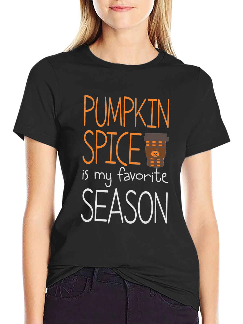 Pumpkin Spice Favorite Season Graphic Tee