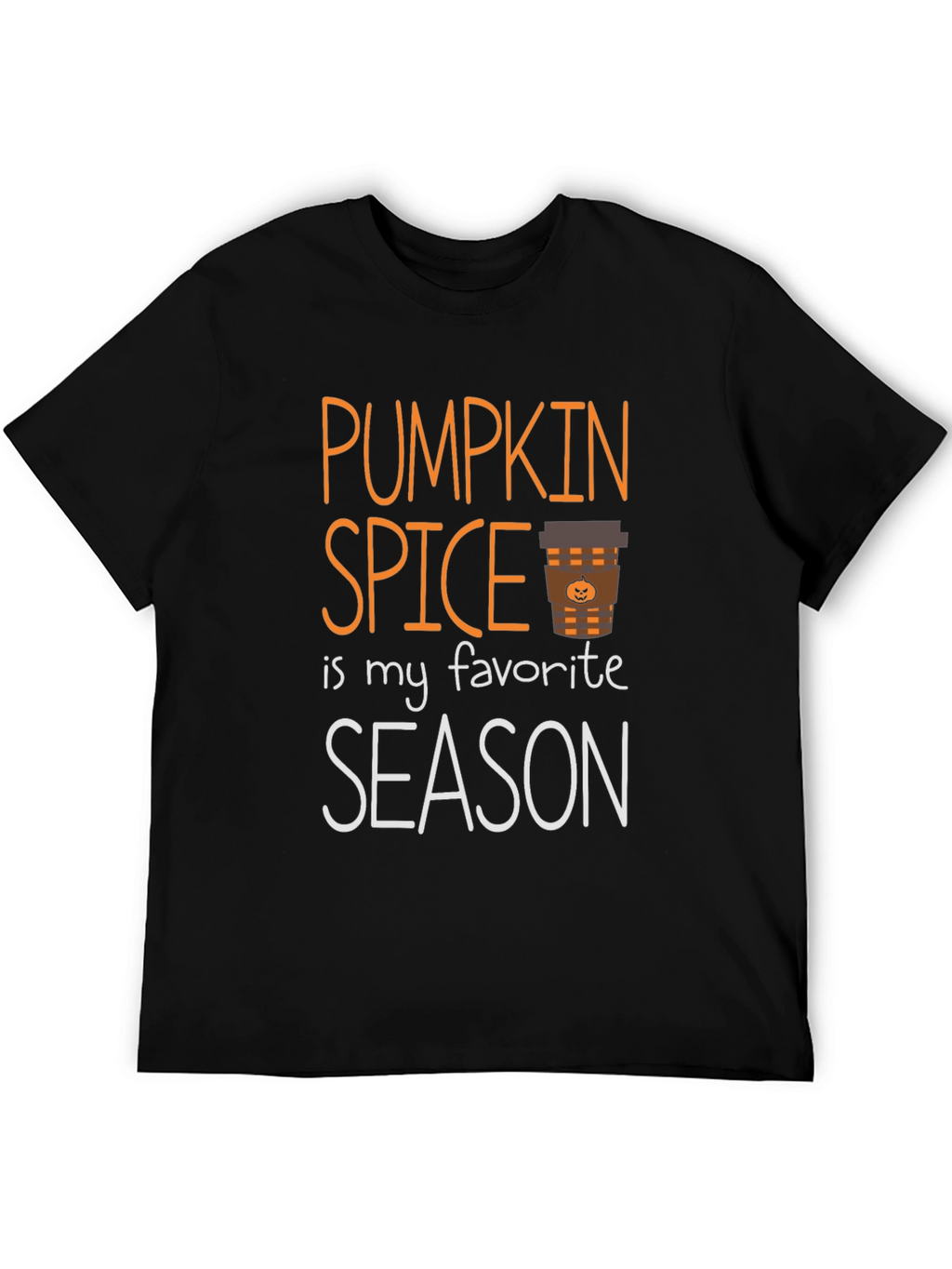 Pumpkin Spice Favorite Season Graphic Tee