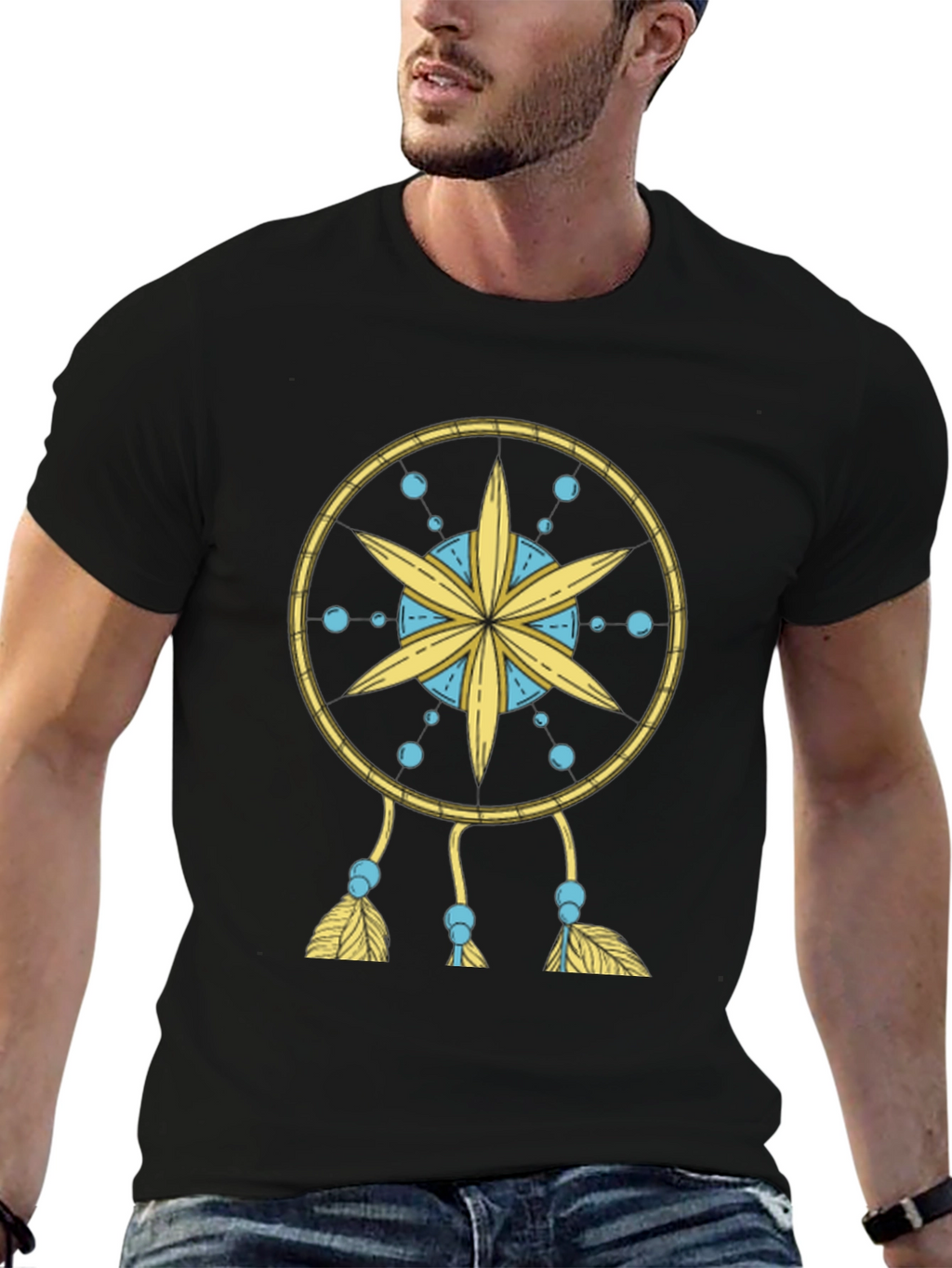 Dreamcatcher Graphic Tee - Stylish Comfort