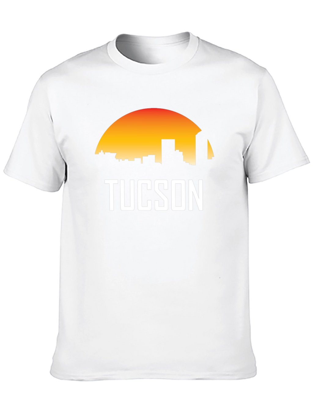 Tucson Skyline Graphic T-Shirt - Black