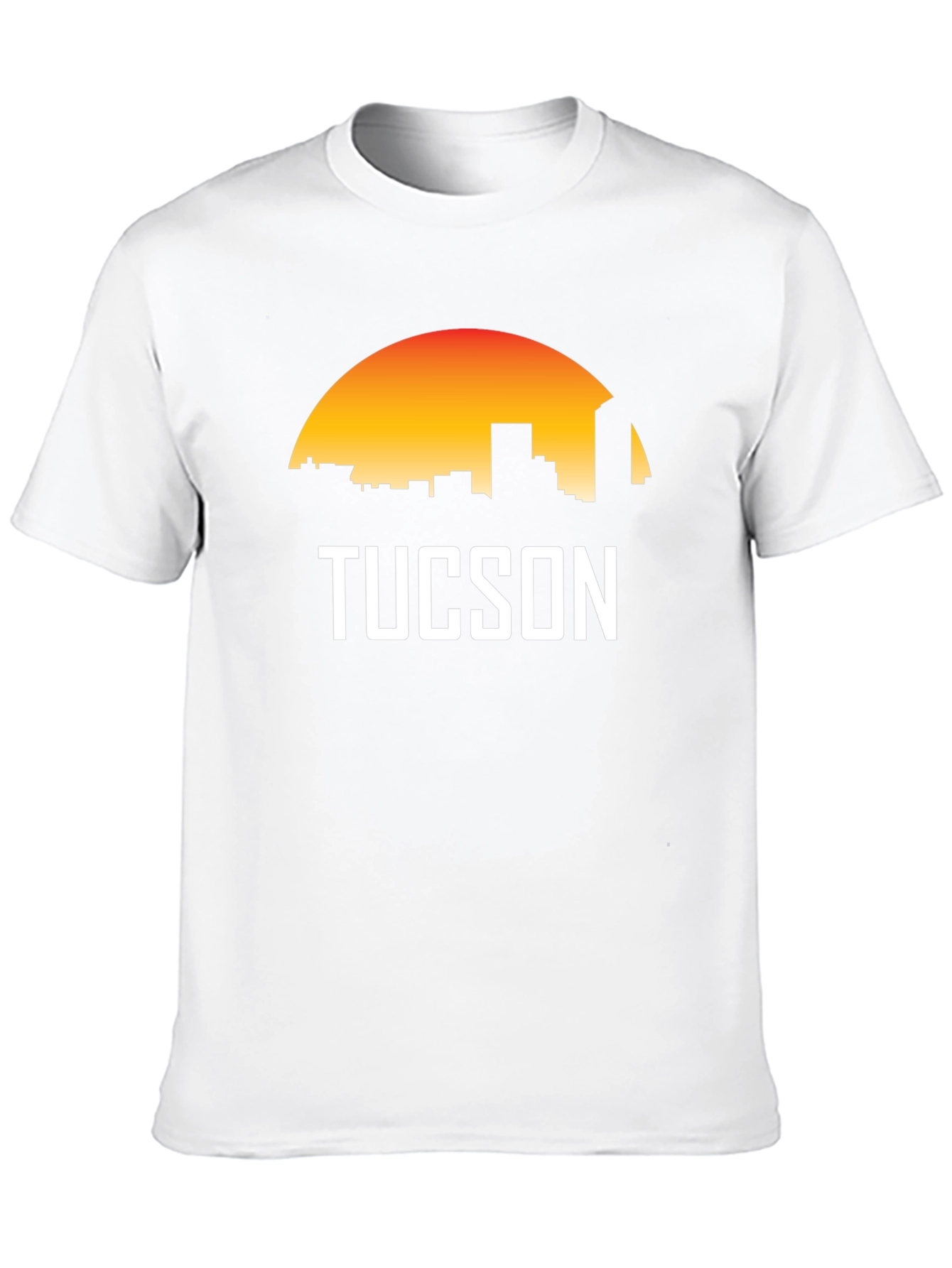 Tucson Skyline Graphic T-Shirt - Black