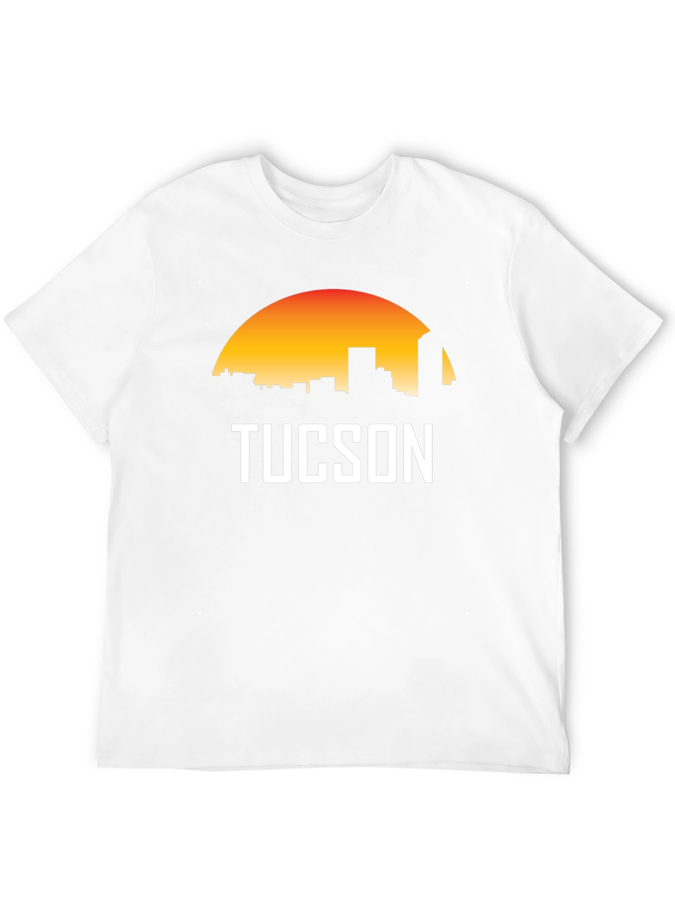 Tucson Skyline Graphic T-Shirt - Black