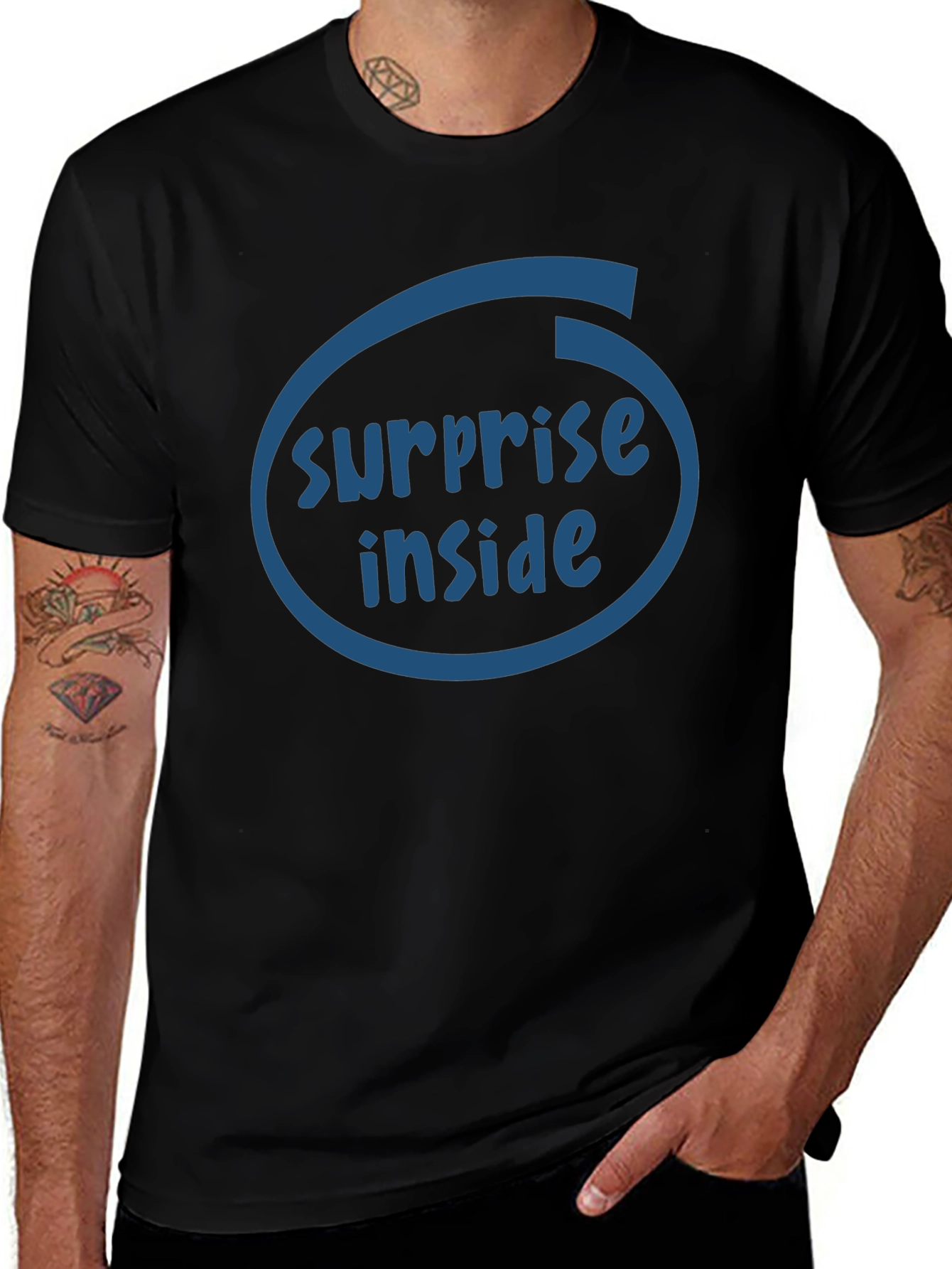 Surprise Inside T-Shirt - Geeky Intel Inspired Design