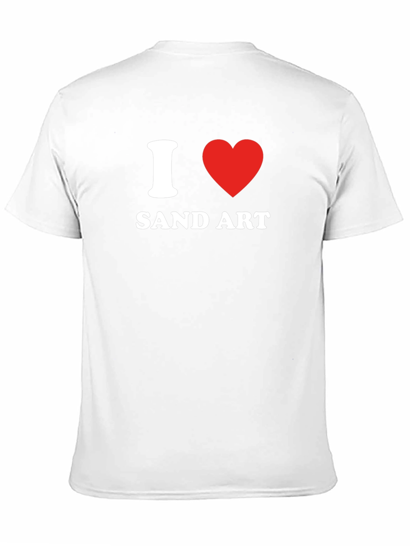 I Love Sand Art T-Shirt - Graphic Tee