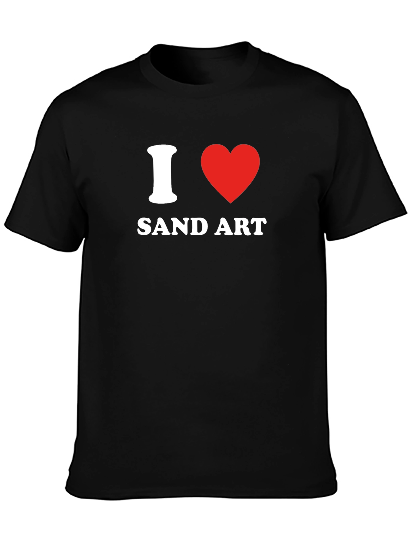 I Love Sand Art T-Shirt - Graphic Tee