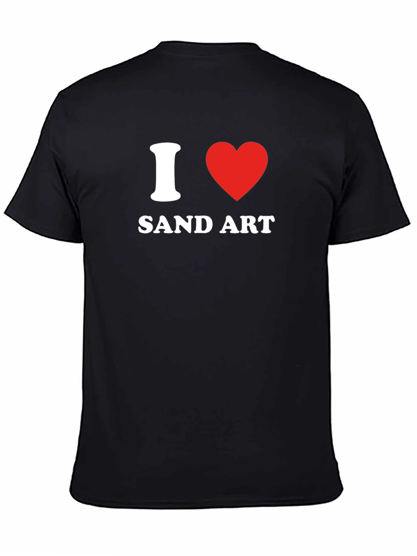 I Love Sand Art T-Shirt - Graphic Tee