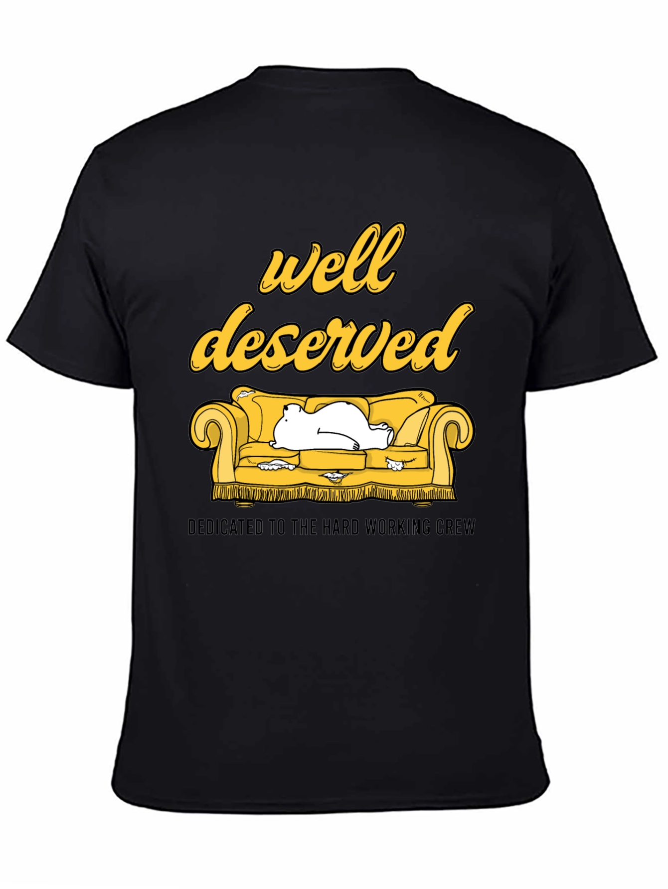 Well Deserved Crew T-Shirt - Comfortable Relaxed Fit