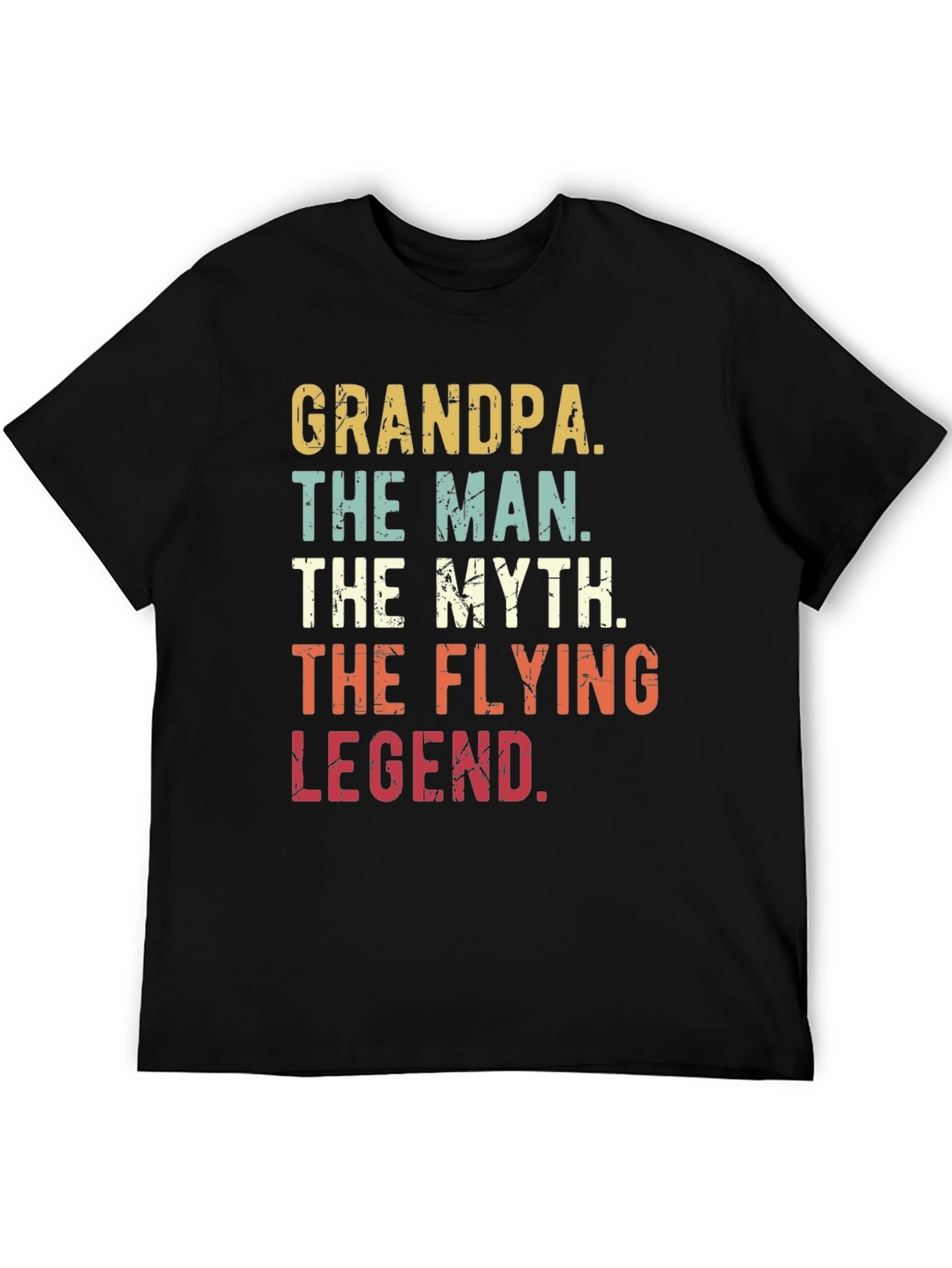 Grandpa The Man The Myth The Flying Legend T-Shirt